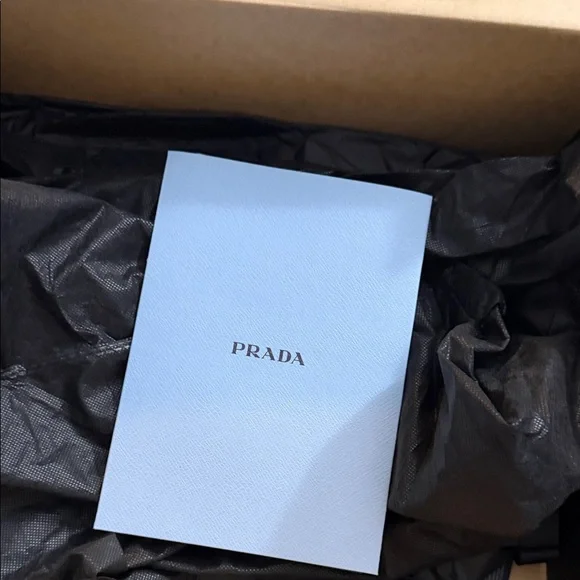 Prada Polarius Futuristic Black Iridescent High Top Sneakers Men's Size 12 - Picture 4 of 9